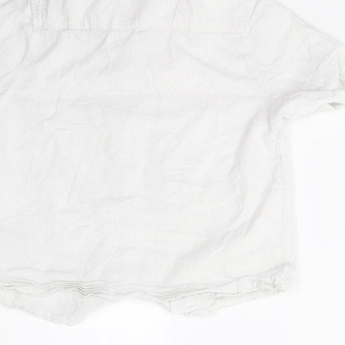 NEXT Boys White   Basic Button-Up Size 7 Years
