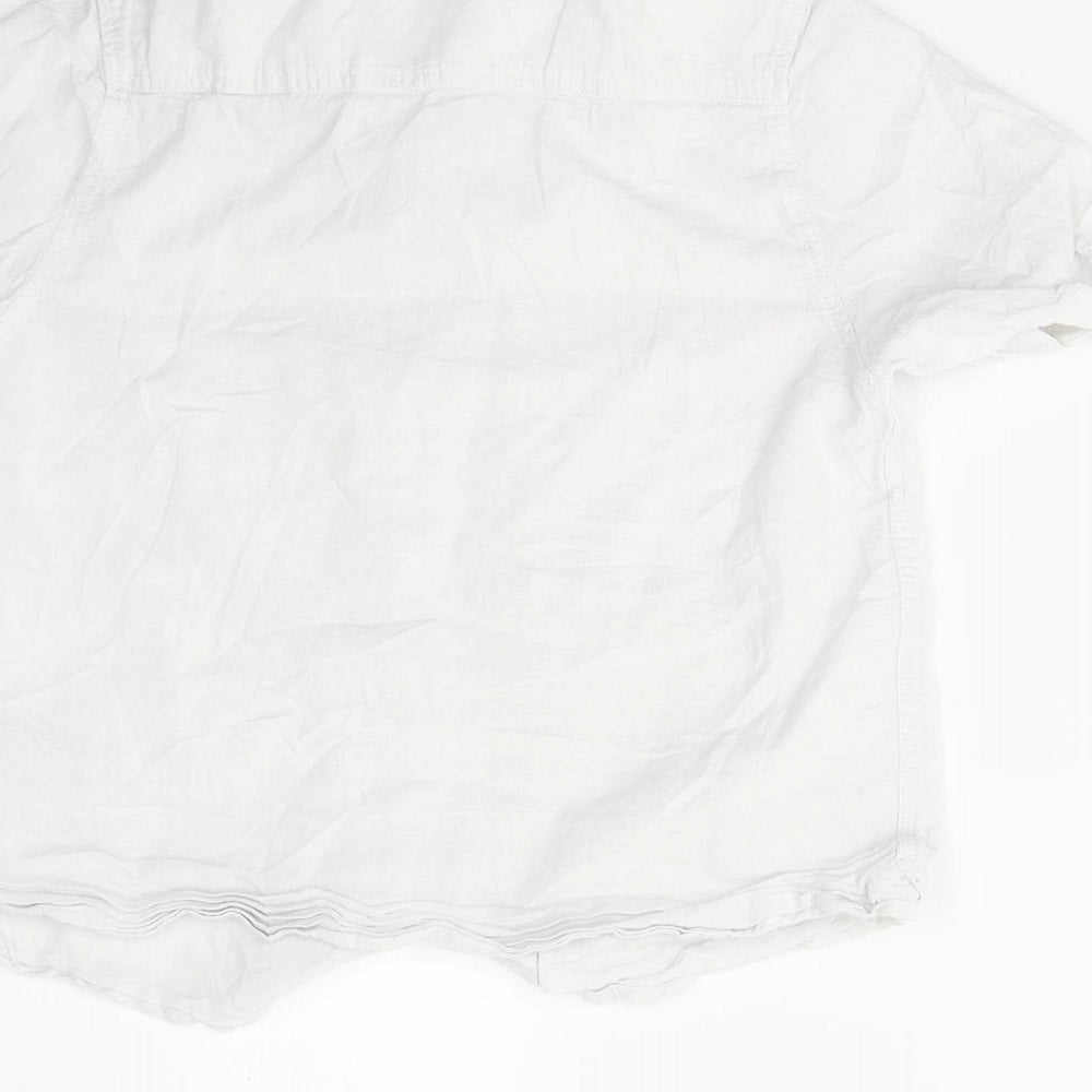 NEXT Boys White   Basic Button-Up Size 7 Years