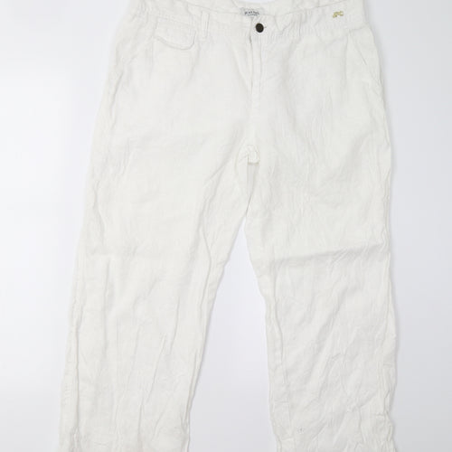 Jean Paul Classique Womens White   Trousers  Size XL L26 in
