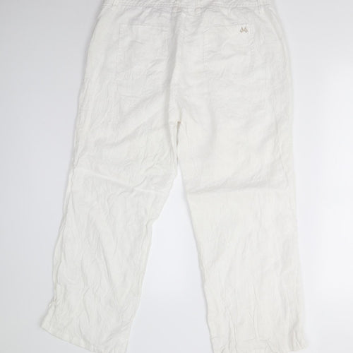 Jean Paul Classique Womens White   Trousers  Size XL L26 in