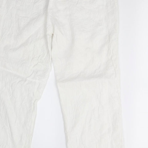 Jean Paul Classique Womens White   Trousers  Size XL L26 in