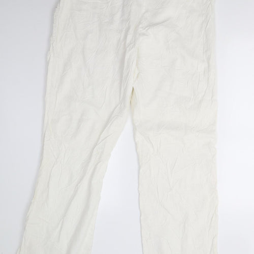 F&F Womens Ivory   Trousers  Size 20 L30 in