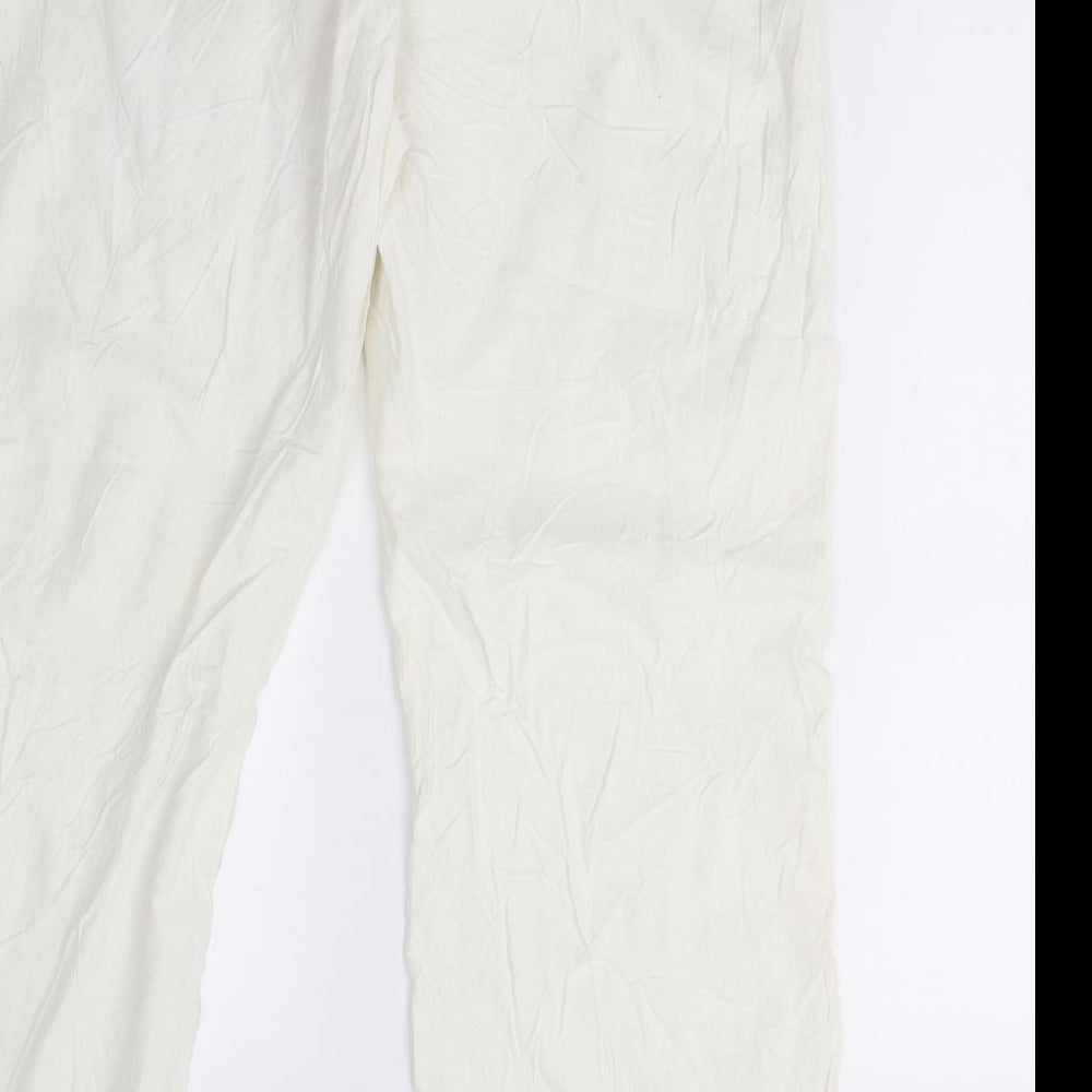F&F Womens Ivory   Trousers  Size 20 L30 in