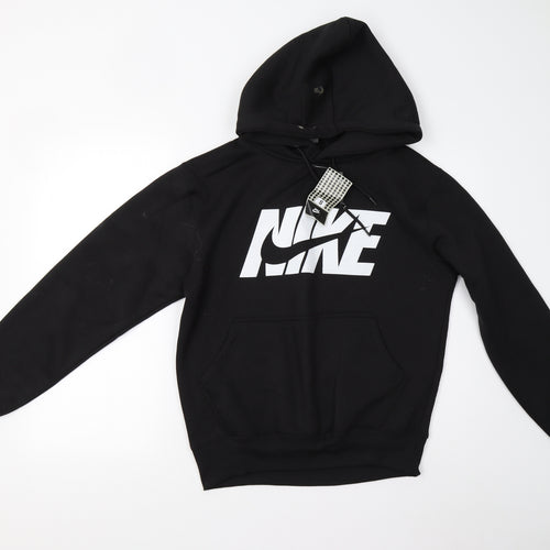 Nike Mens Black   Pullover Hoodie Size S