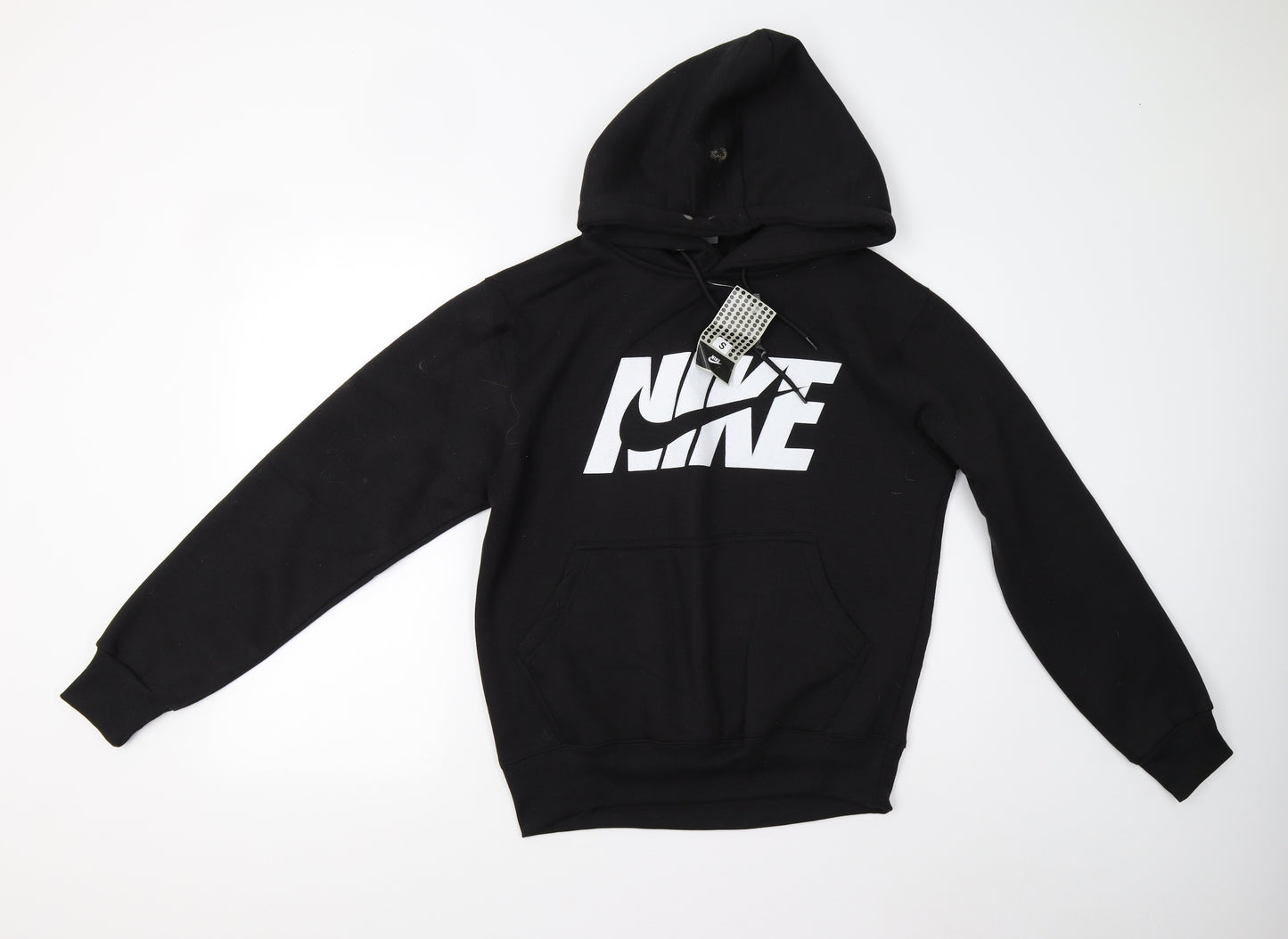 Nike Mens Black   Pullover Hoodie Size S