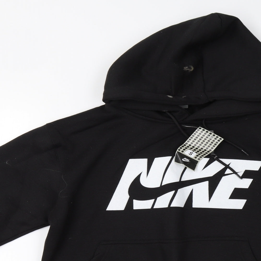Nike Mens Black   Pullover Hoodie Size S