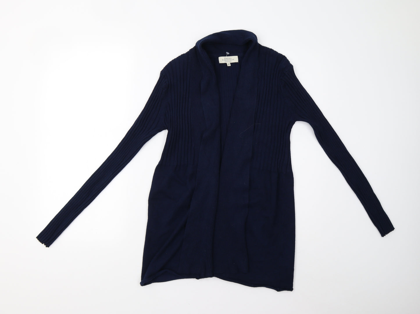 Debenham's Womens Blue  Knit Cardigan Jumper Size 16