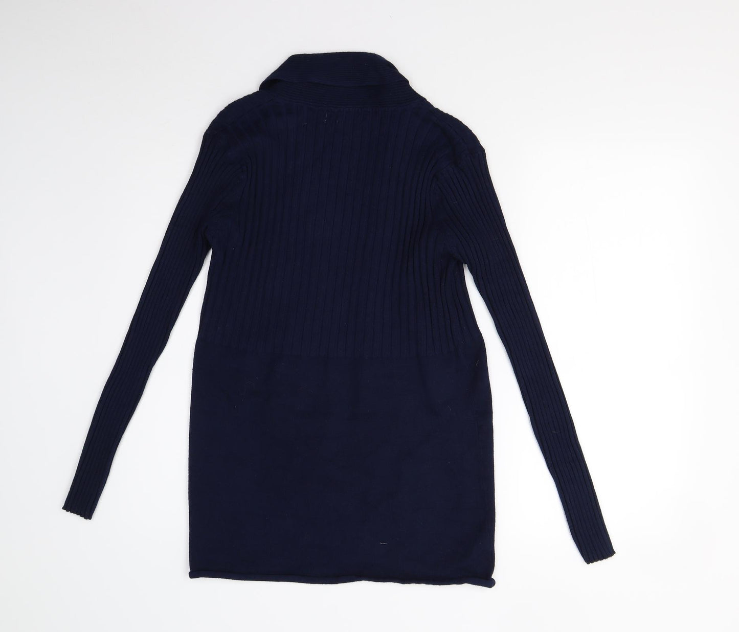 Debenham's Womens Blue  Knit Cardigan Jumper Size 16