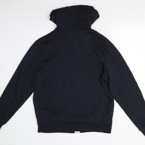 Primark Mens Blue   Full Zip Hoodie Size XL