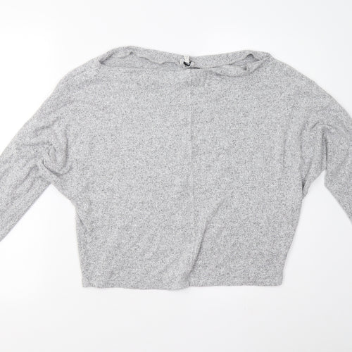 River Island Womens Grey   Pullover Jumper Size M