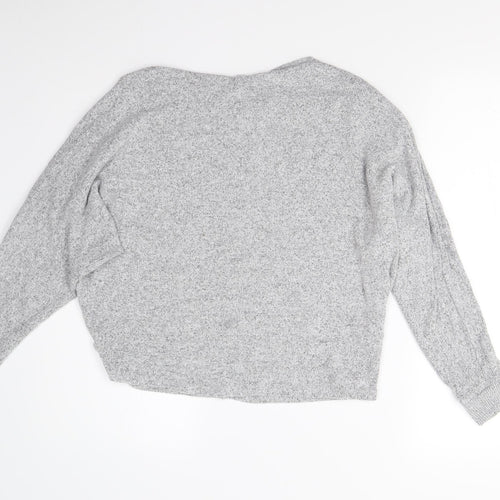 River Island Womens Grey   Pullover Jumper Size M