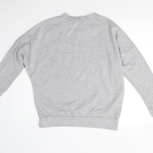 Misspap Womens Grey   Pullover Sweatshirt Size M