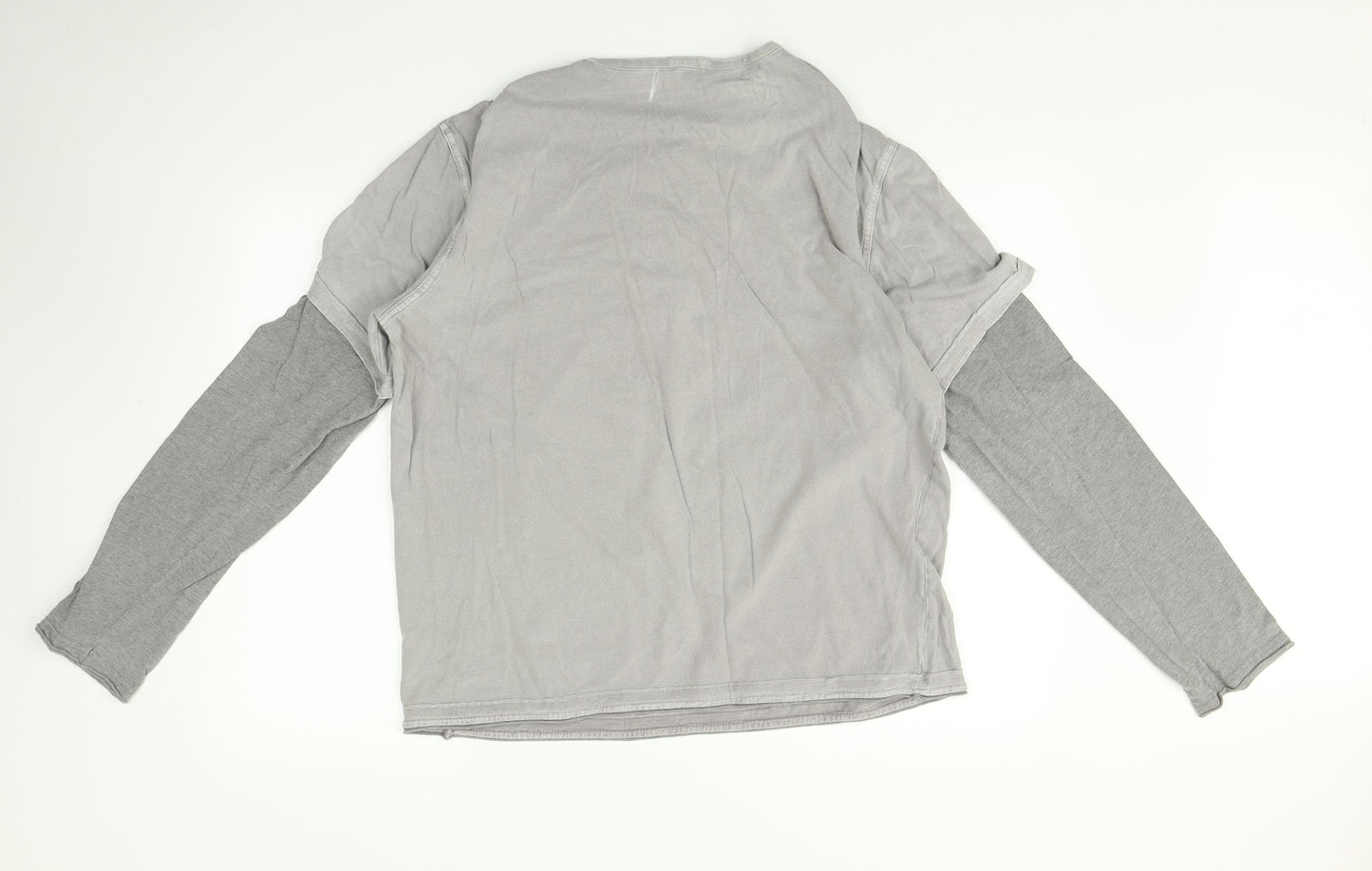 NEXT Mens Grey    T-Shirt Size XL