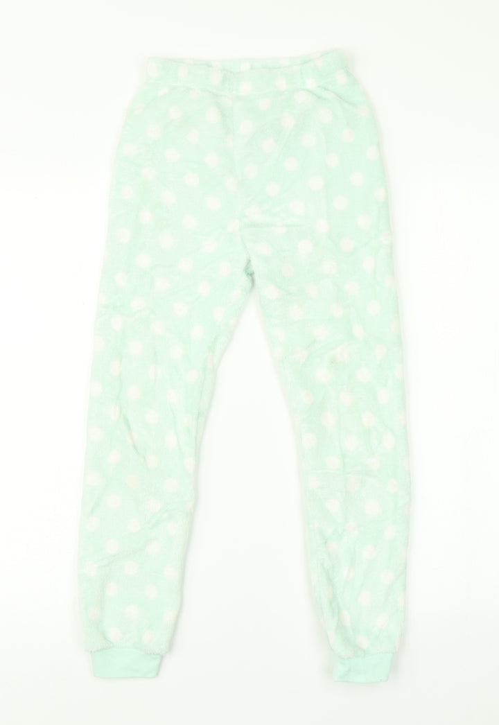 Primark Girls Multicoloured Polka Dot   Pyjama Pants Size 8-9 Years