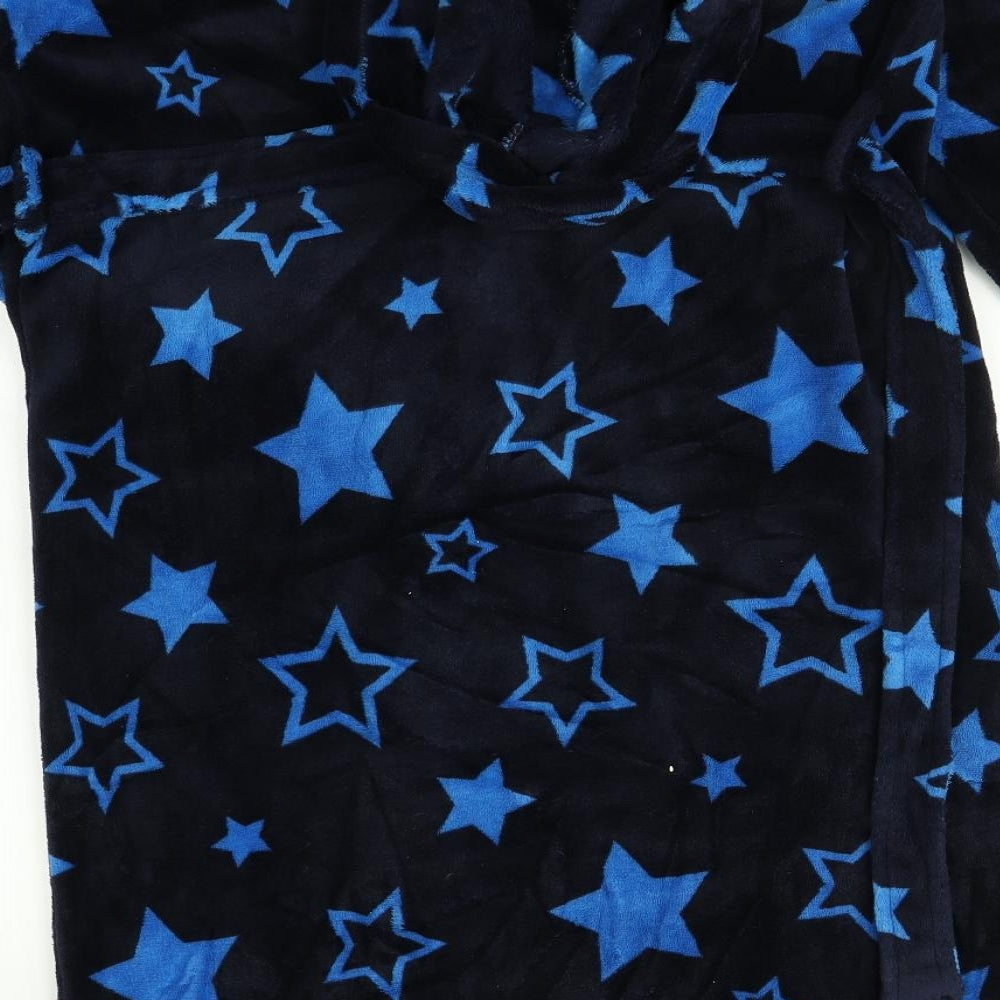 F&F Boys Blue    Robe Size 13-14 Years  - Star print