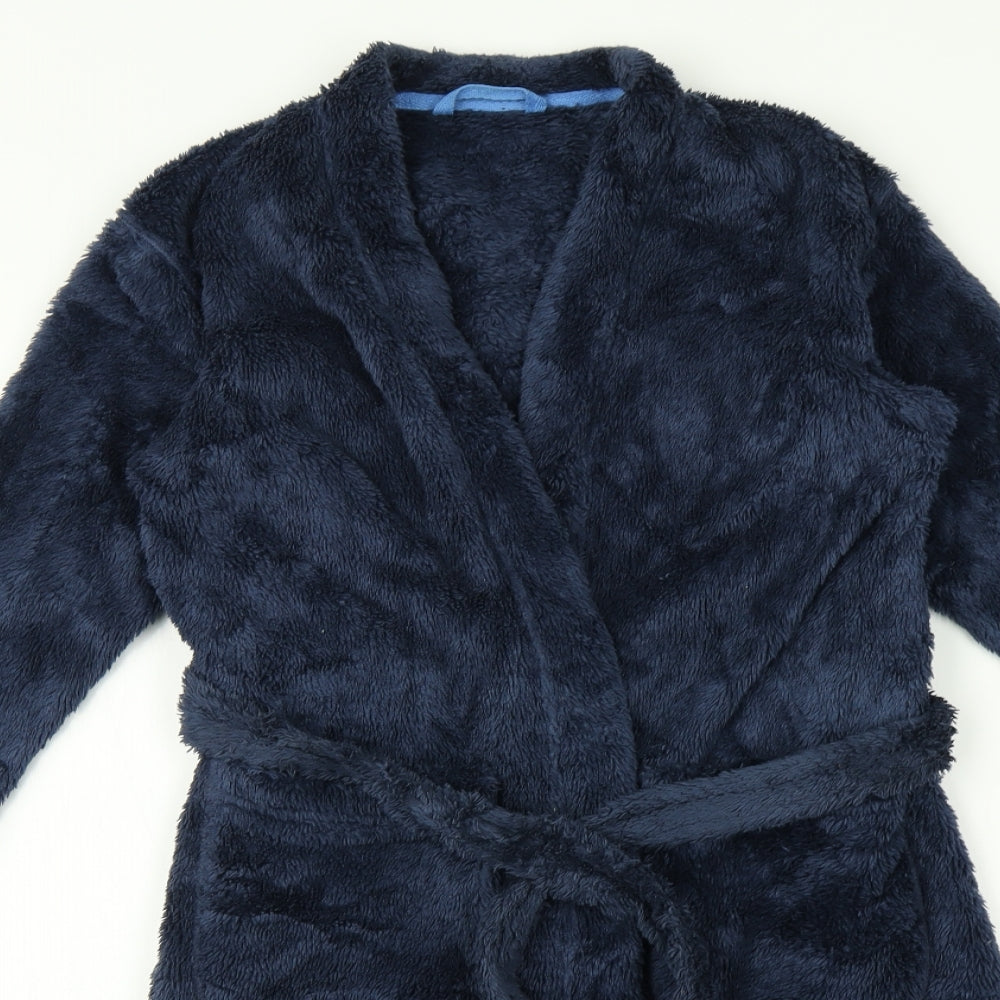 Marks and Spencer Boys Blue    Robe Size 7-8 Years