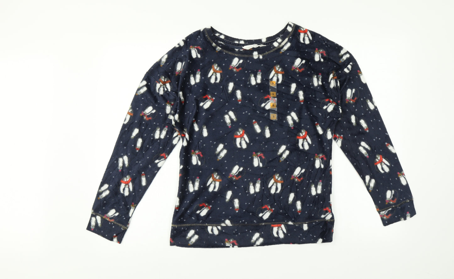 Marks and Spencer Womens Multicoloured    Pyjama Top Size S  - Christmas