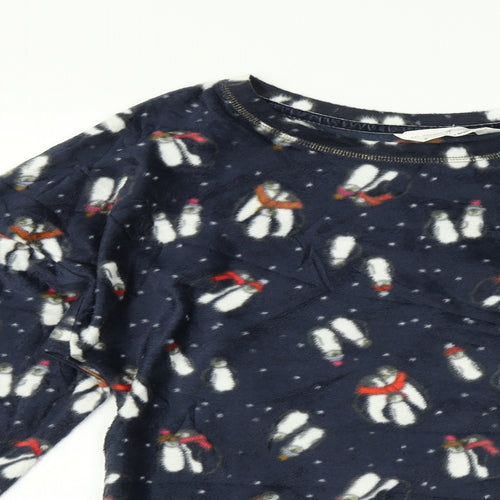 Marks and Spencer Womens Multicoloured    Pyjama Top Size S  - Christmas
