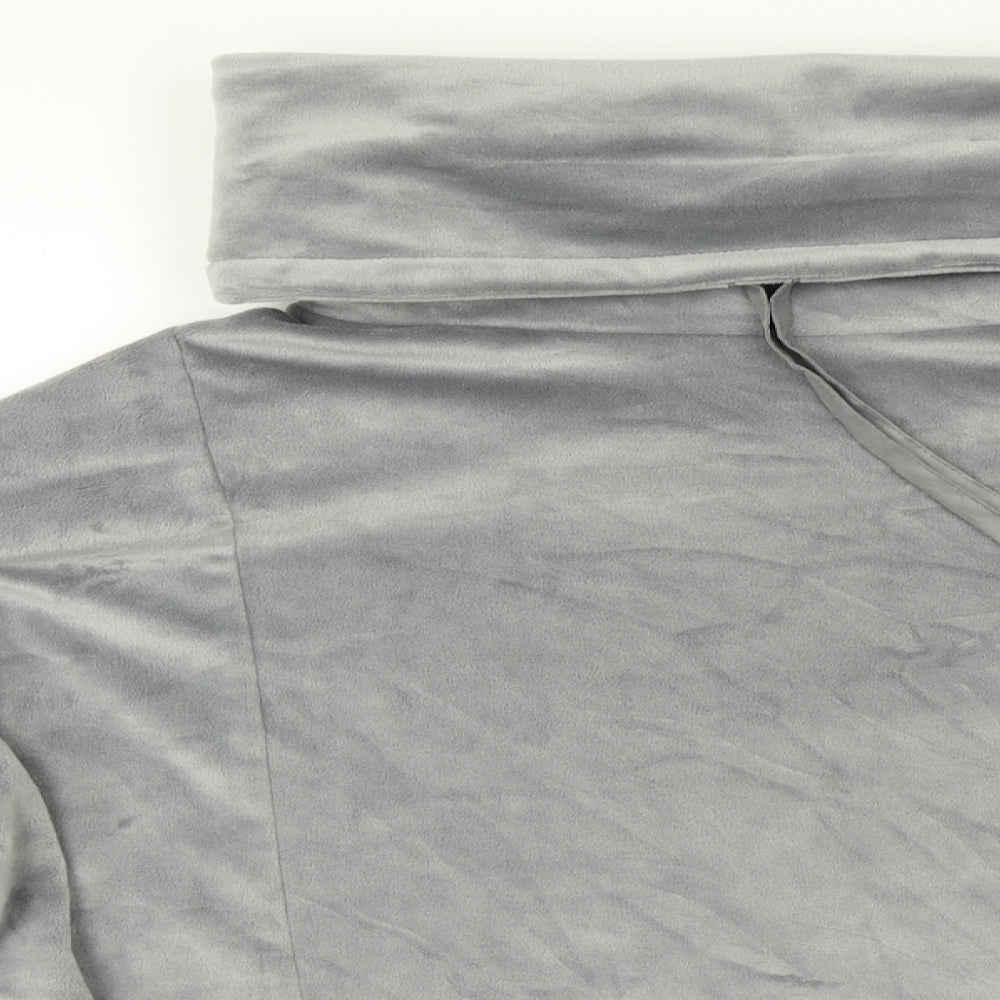 F&F Womens Grey    Pyjama Top Size 2