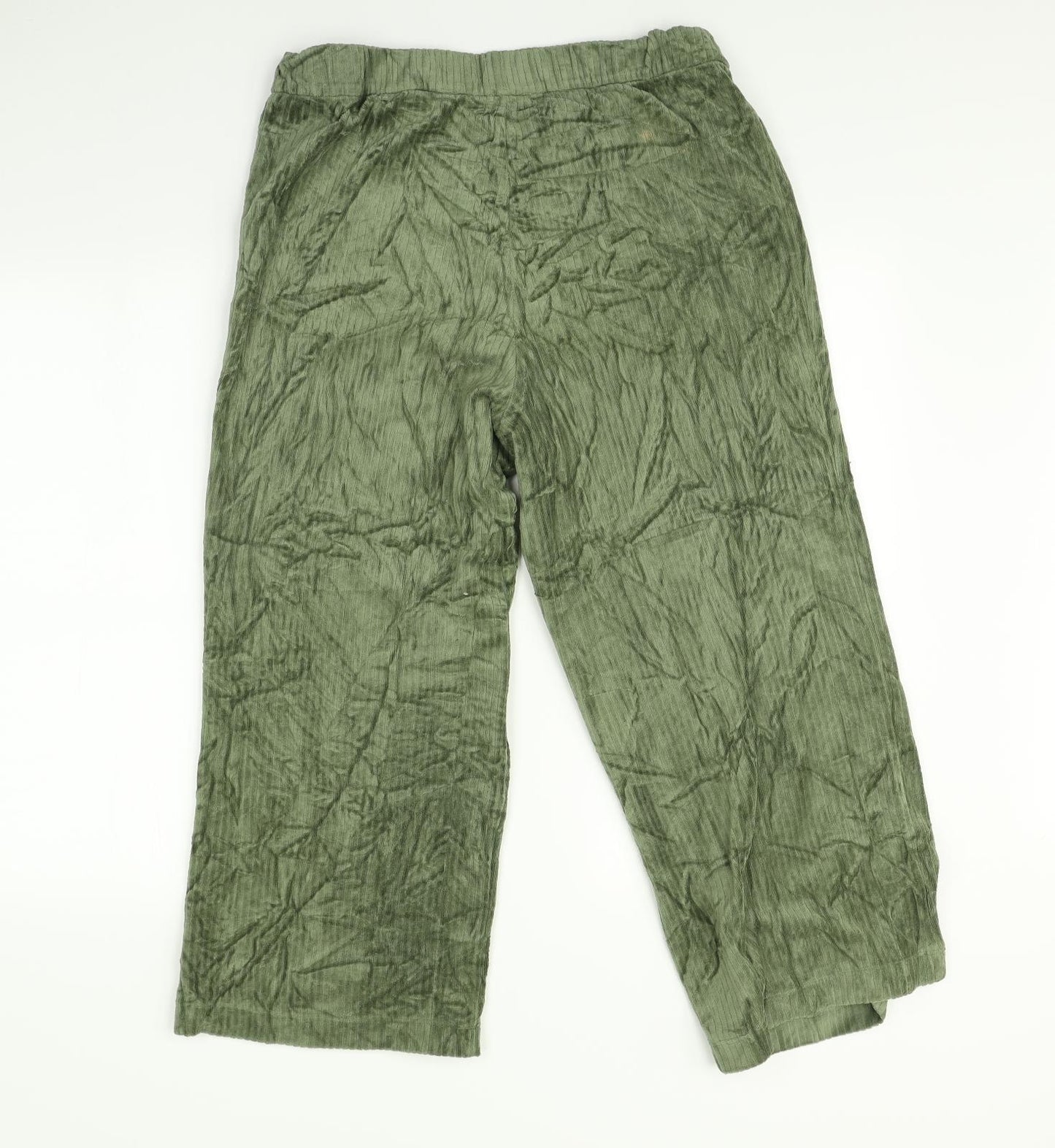 Monki Womens Green   Trousers  Size M L25 in