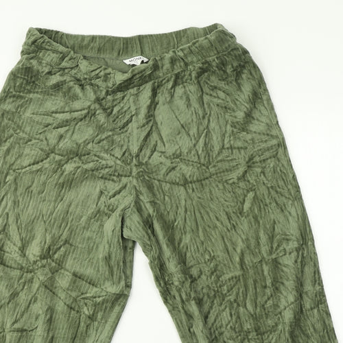 Monki Womens Green   Trousers  Size M L25 in