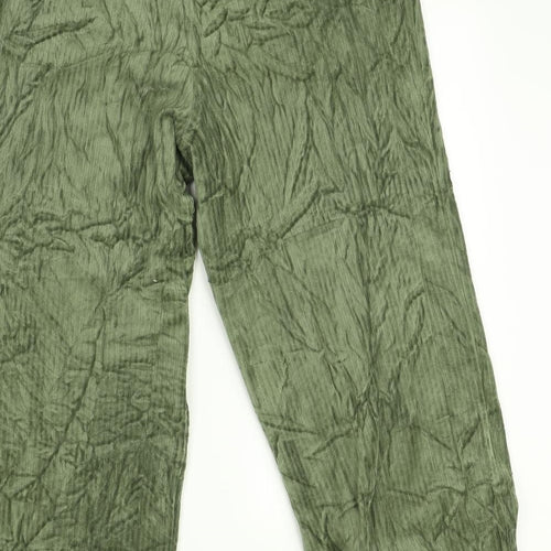 Monki Womens Green   Trousers  Size M L25 in