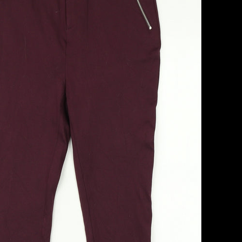 Capsule Womens Purple   Trousers  Size 14 L26 in