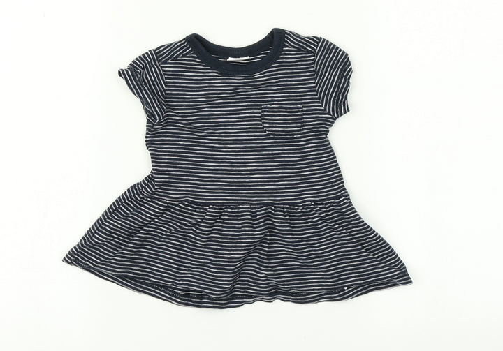 NEXT Baby Blue Striped Fit & Flare Size 3-6 Months