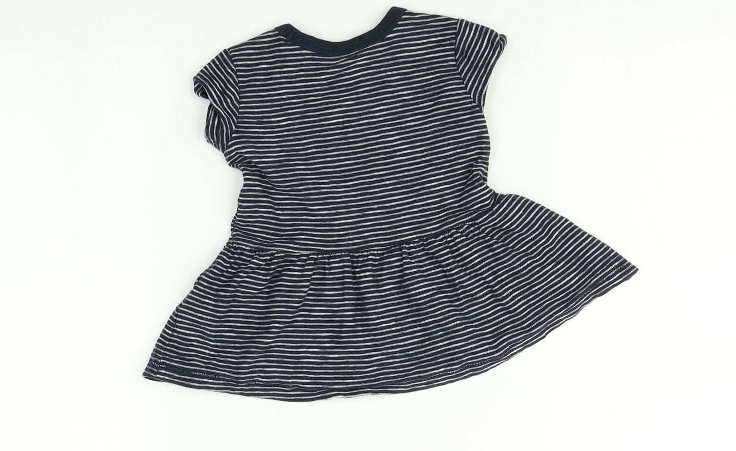 NEXT Baby Blue Striped  Fit & Flare  Size 3-6 Months