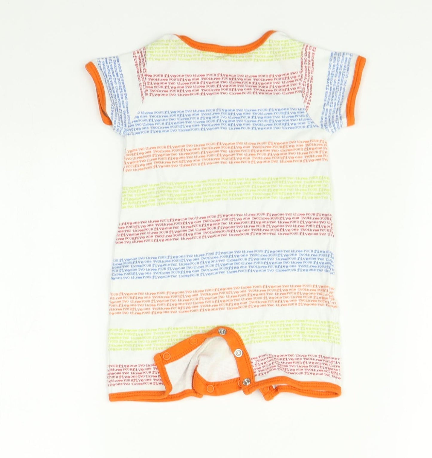 Miniclub Baby Multicoloured Striped  Romper One-Piece Size 0-3 Months