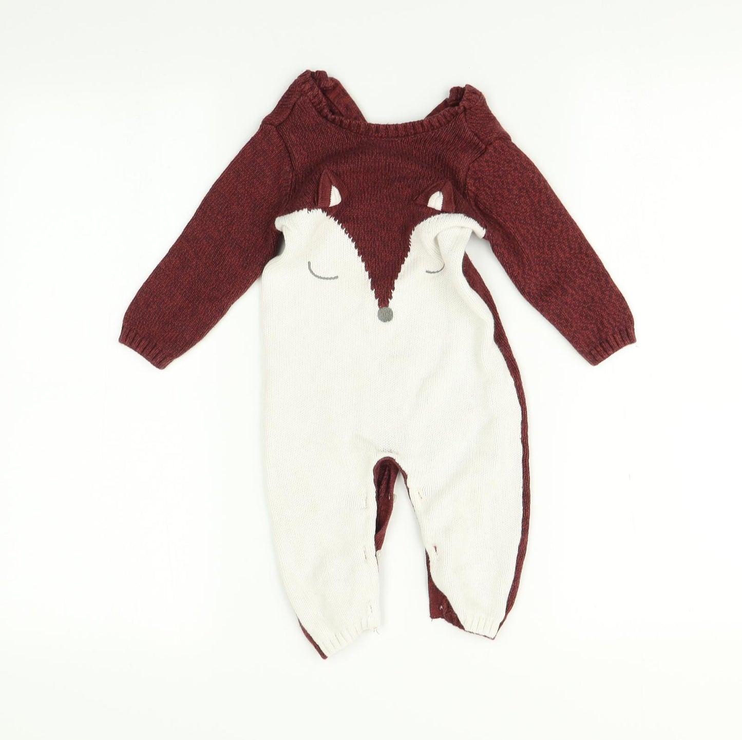 Matalan  Multicoloured   Babygrow One-Piece Size 6-9 Months  - Fox