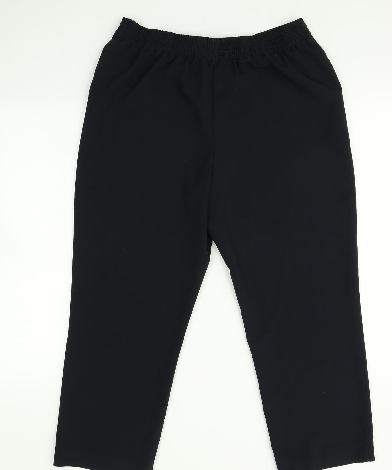 BHS Womens Blue   Trousers  Size 14 L22 in