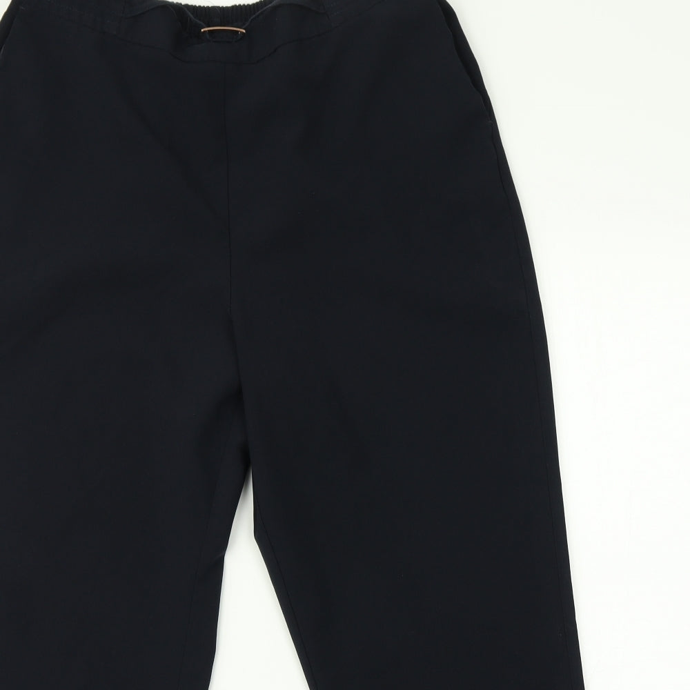 BHS Womens Blue   Trousers  Size 14 L22 in