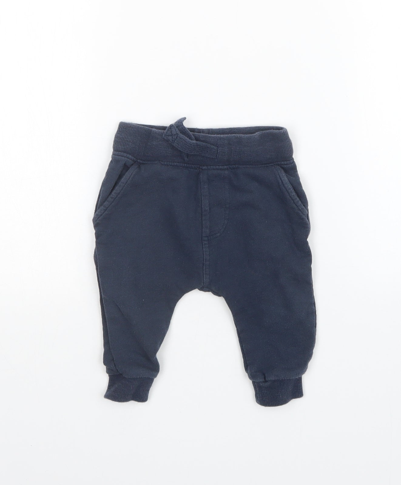 NEXT Boys Blue   Jogger Trousers Size 6-9 Months
