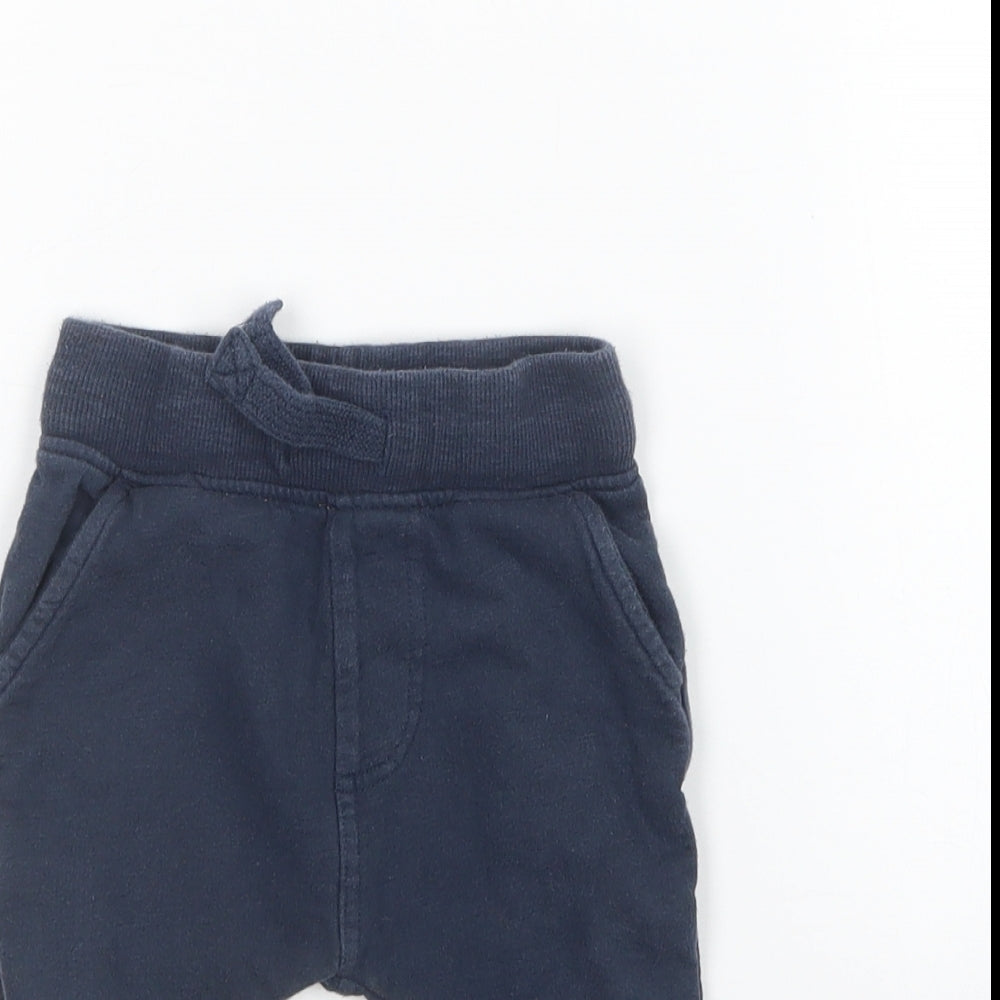 NEXT Boys Blue   Jogger Trousers Size 6-9 Months
