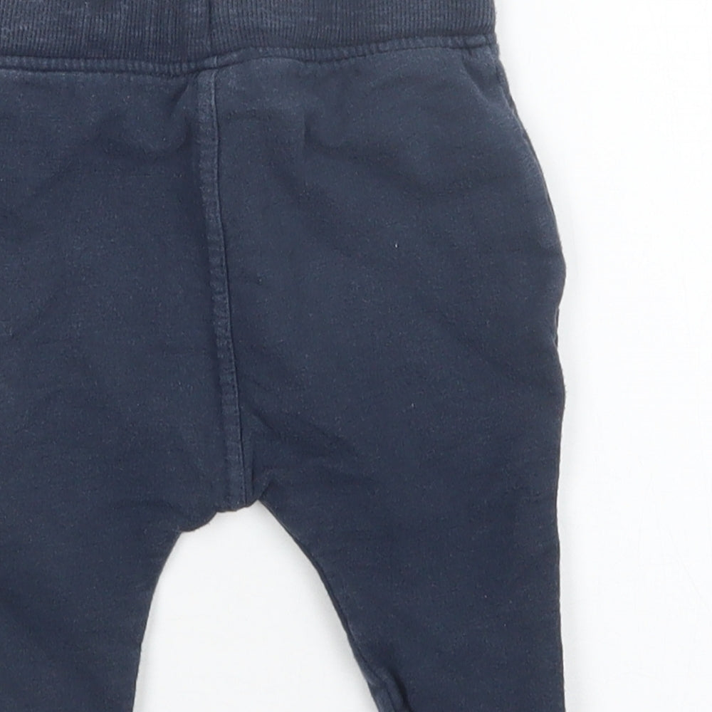 NEXT Boys Blue   Jogger Trousers Size 6-9 Months