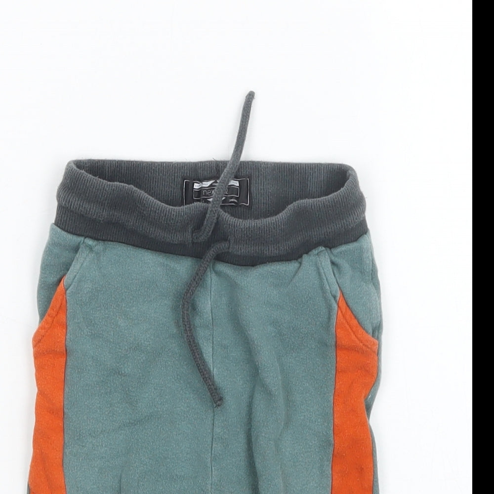 NEXT Boys Green   Jogger Trousers Size 9-12 Months