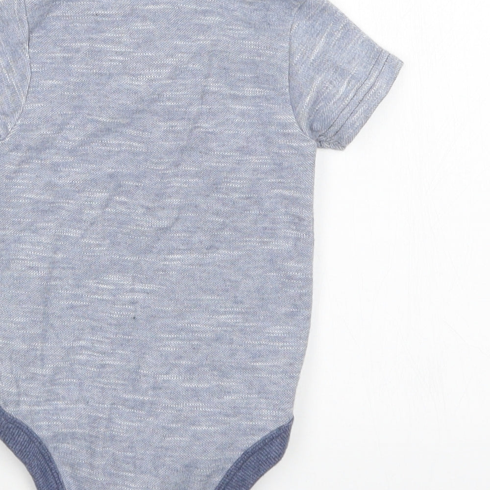 George Boys Blue   Babygrow One-Piece Size 6-9 Months