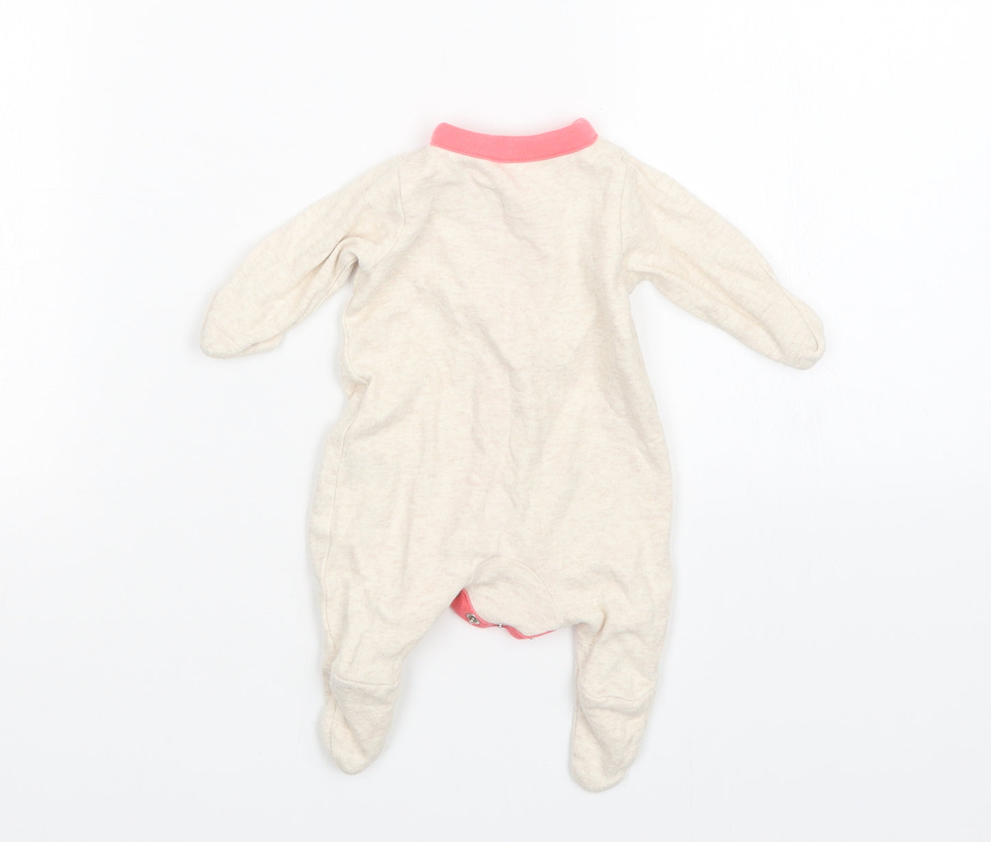 Mothercare Girls Beige   Coverall Outfit/Set Size Newborn