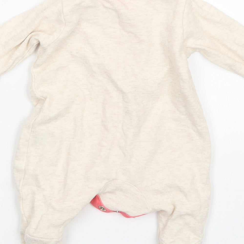 Mothercare Girls Beige   Coverall Outfit/Set Size Newborn