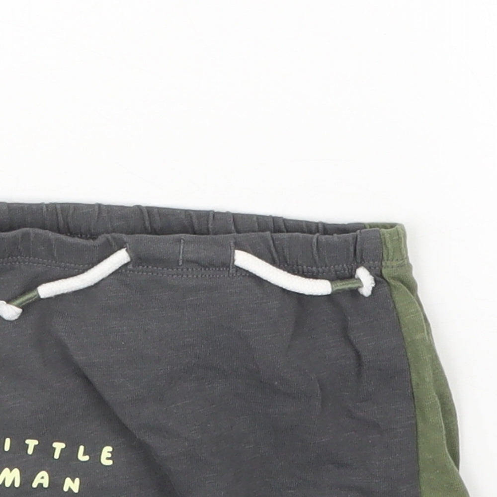 NEXT Boys Grey   Cropped Trousers Size 0-3 Months