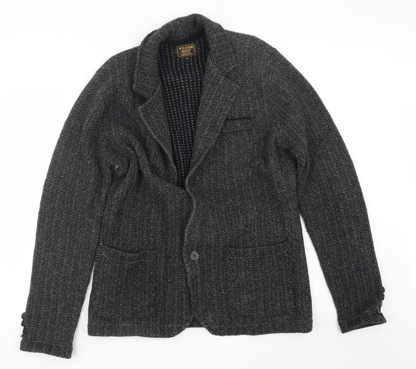 William Hunt Mens Grey   Jacket  Size M