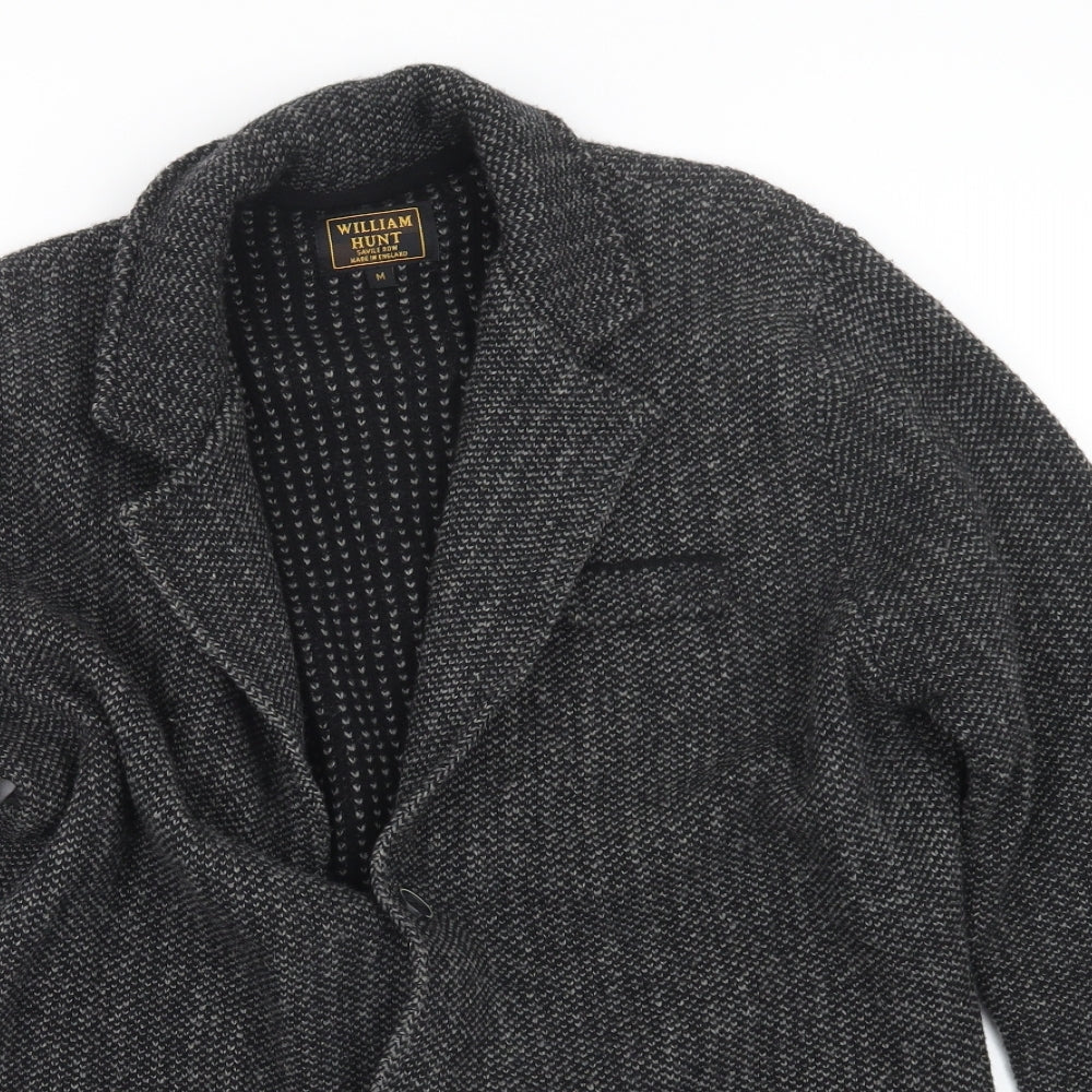 William Hunt Mens Grey   Jacket  Size M