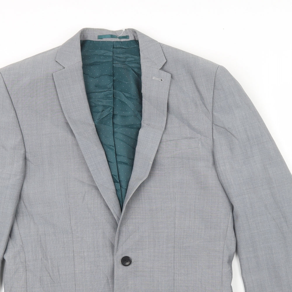 NEXT Mens Grey   Jacket Suit Jacket Size 36
