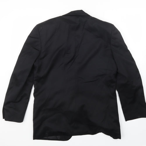 M.V, Mens Black   Jacket Suit Jacket Size 40