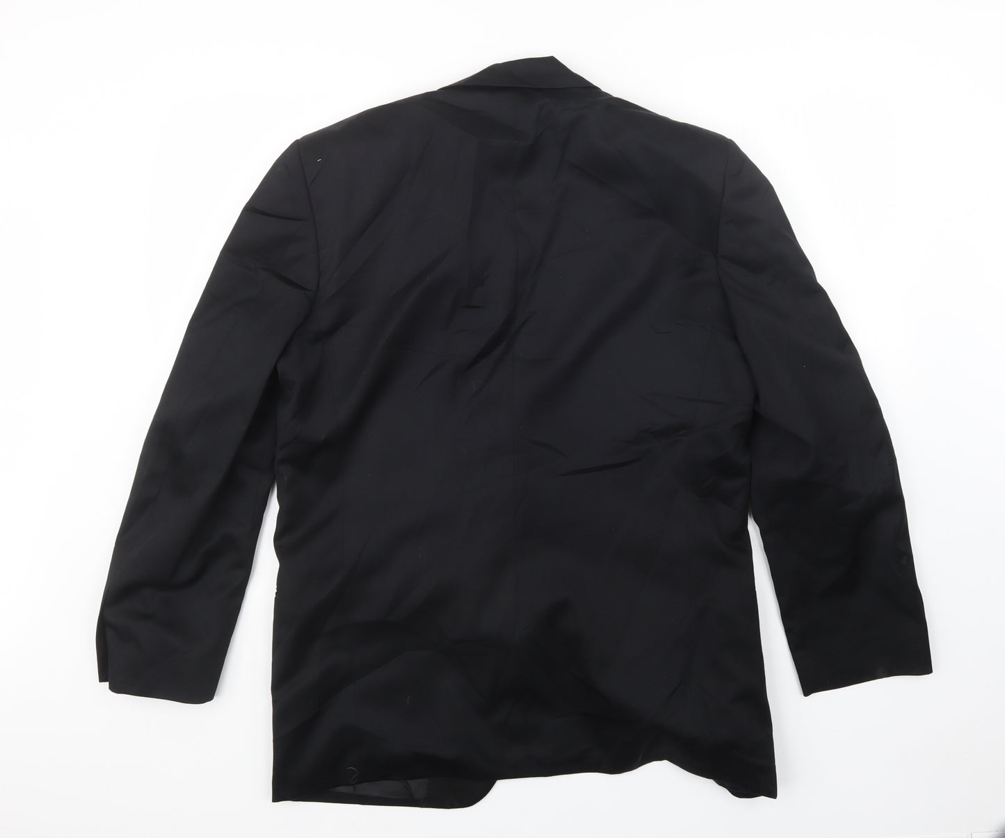 M.V, Mens Black   Jacket Suit Jacket Size 40
