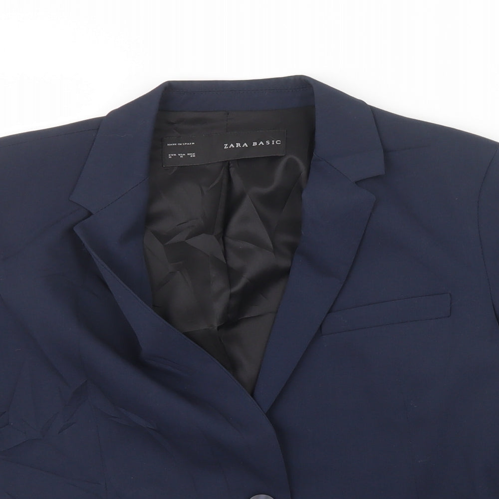 Zara Womens Blue   Jacket  Size M