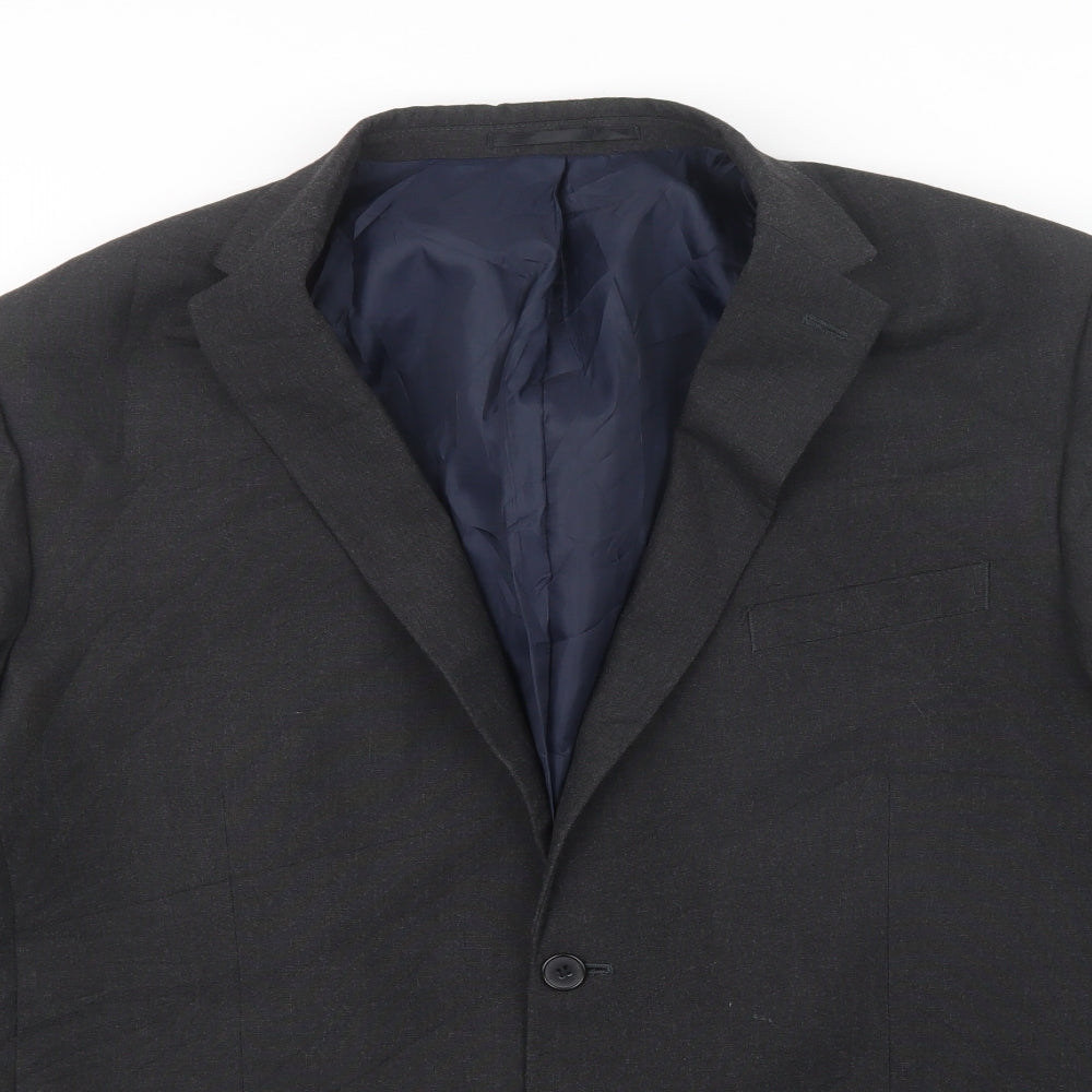 Debenhams Mens Black   Jacket Suit Jacket Size 42