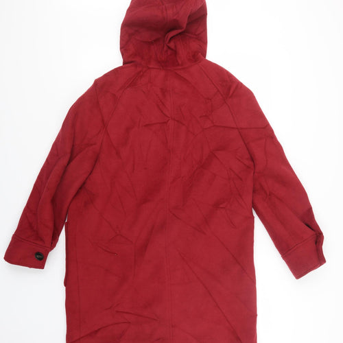 Marks and Spencer Womens Red   Pea Coat Coat Size 12