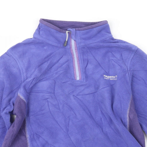 Regatta Womens Purple   Pullover Sweatshirt Size 10